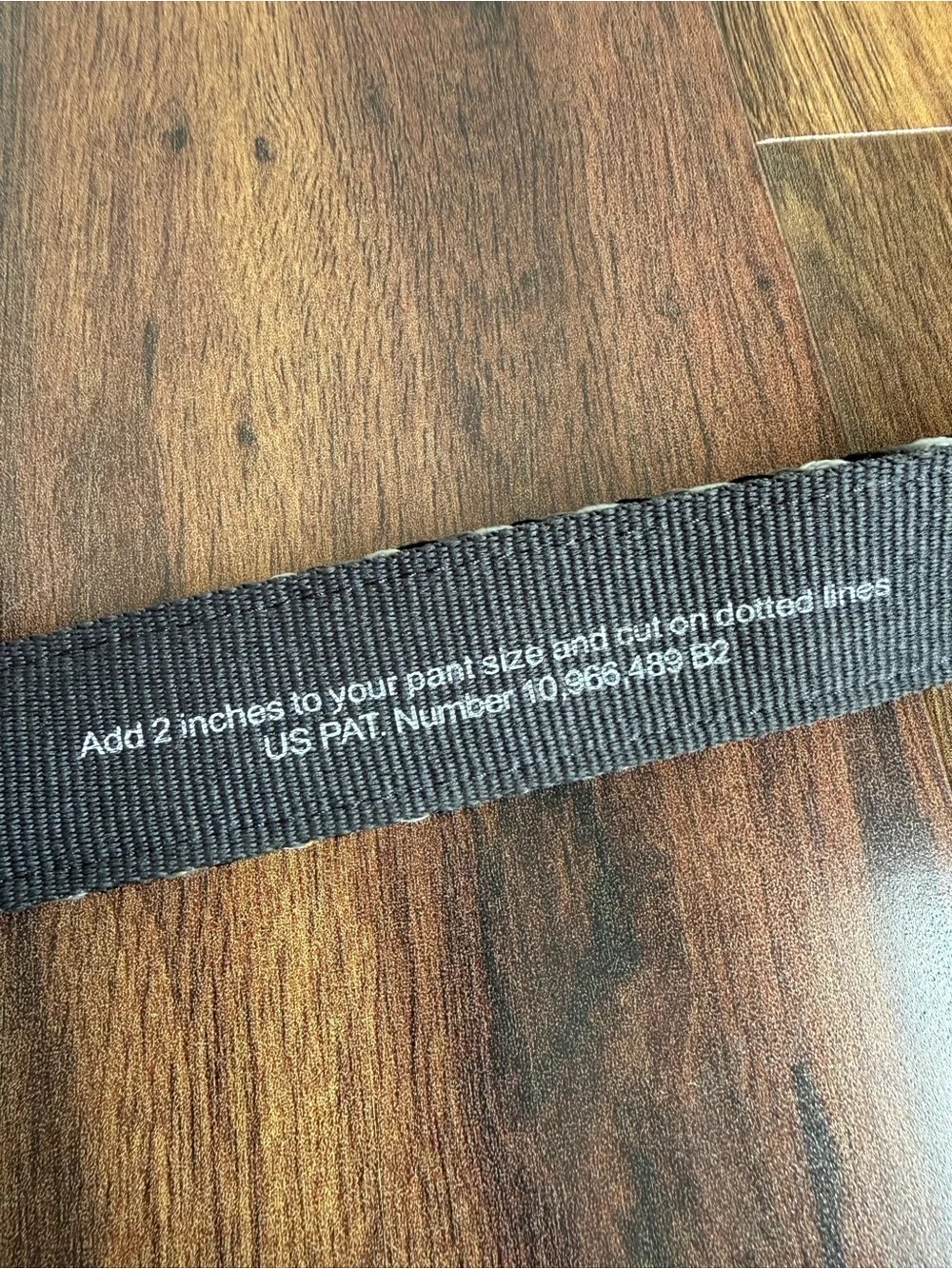 Nexbelt Uncut Braided Ratchet Golf Belt Black Silver Gray Like New